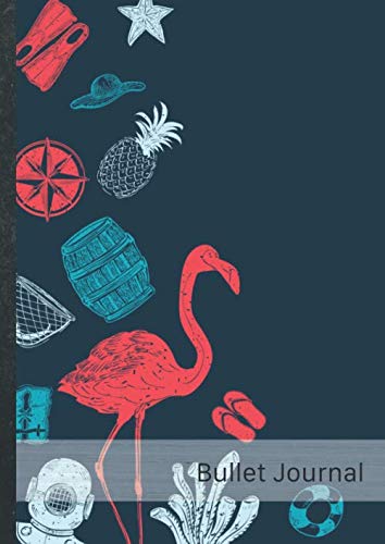 Stock image for Bullet Journal: Punktraster Notizbuch A4   Soft Cover, mit Register, 100+ Seiten   Motiv  Flamingo"   Original by #Goldesel (Dot Grid Notebook   . Skizzenbuch, Zeichenbuch, Notizheft). DIY! for sale by Revaluation Books