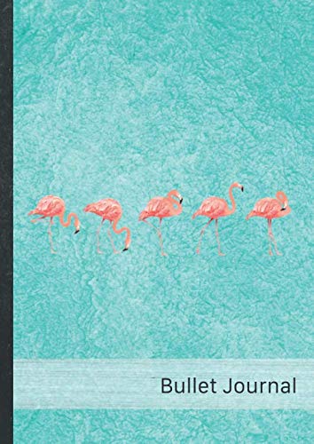 Stock image for Bullet Journal: Punktraster Notizbuch A4   Soft Cover, mit Register, 100+ Seiten   Motiv  Flamingo Familie"   Original by #Goldesel (Dot Grid Notebook . Skizzenbuch, Zeichenbuch, Notizheft). DIY! for sale by Revaluation Books
