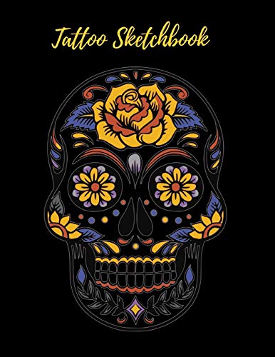 Beispielbild fr Tattoo Sketckbook: Tattoo Artist Sketchbook With Prompts For Drawing, Consultations And Creating Your Own Designs - Colorful Skull zum Verkauf von SecondSale