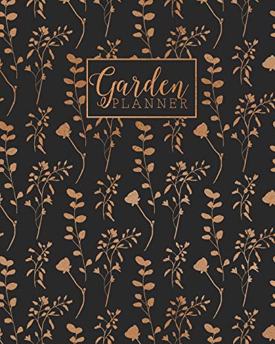 Stock image for Garden Planner: Gardening Journal and Record Book - Flower, Fruit and Vegetable Gardeners Allotment Diary & Planner - Black & Copper Branches for sale by Revaluation Books