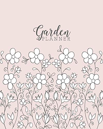 Stock image for Garden Planner: Gardening Journal and Record Book - Flower, Fruit and Vegetable Gardeners Allotment Diary & Planner - Simple Growing Flowers Line Art Design for sale by Revaluation Books