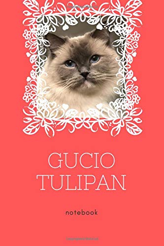 Imagen de archivo de Gucio Tulipan Notebook: Cat Notebook, Kitty Notebook, Diary, (110 Pages, Blank, 6 x 9) a la venta por Revaluation Books