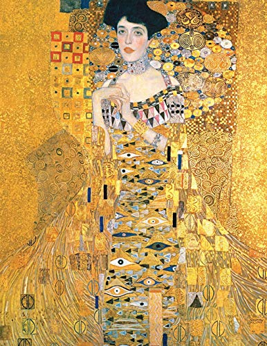 Stock image for Klimt LARGE Notebook #2: Cool Artist Gifts - Portrait of Adele Bloch-Bauer Gustav Klimt Notebook College Ruled to write in 8.5x11" LARGE 100 Lined Pages for sale by Revaluation Books