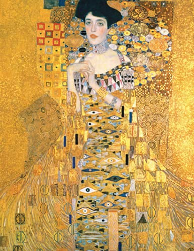 Stock image for Klimt Sketchbook #2: Cool Artist Gifts - Portrait of Adele Bloch-Bauer Gustav Klimt Sketchbooks For Artists Adults and Kids to draw in 8.5x11" 100 blank pages for sale by Revaluation Books