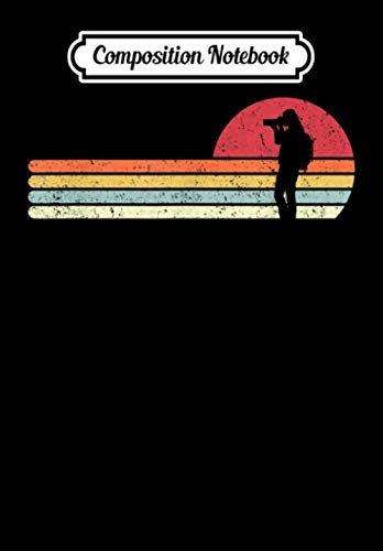 9781713277620: Composition Notebook: Photography . Retro Style Photographer, Journal 6 x 9, 100 Page Blank Lined Paperback Journal/Notebook