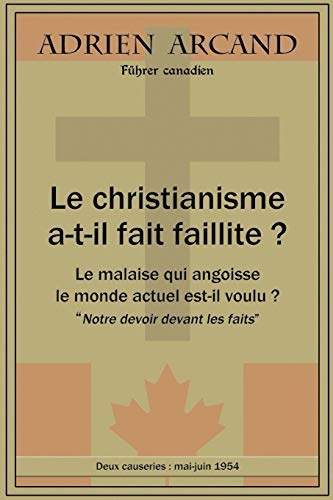 Stock image for Le christianisme a-t-il fait faillite ? for sale by Revaluation Books