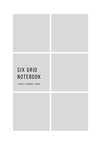 Beispielbild fr Six Grid Notebook : Comics / Graphics / Notes zum Verkauf von Buchpark