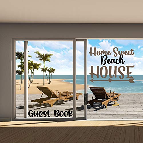 Imagen de archivo de Home Sweet Beach House-Guest Book a la venta por ThriftBooks-Atlanta