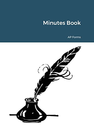 9781716189487: Minutes Book