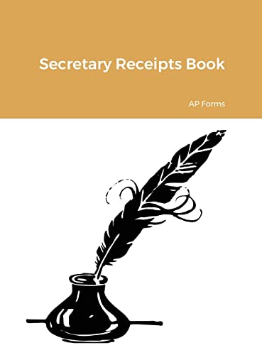 Stock image for Secretary Receipts Book for sale by California Books