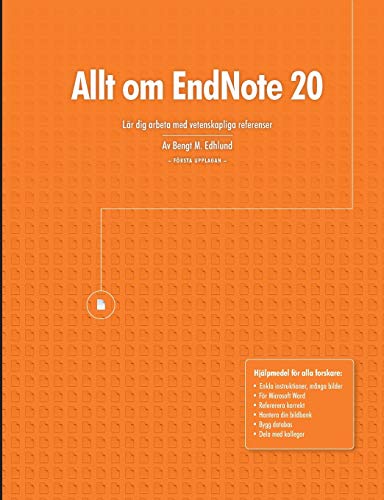 Imagen de archivo de Allt om EndNote 20 (Swedish Edition) a la venta por Lucky's Textbooks