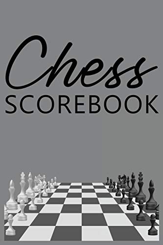 Stock image for Chess Scorebook: Score Sheet and Moves Tracker Notebook, Chess Tournament Log Book, Notation Pad, White Paper, 6? x 9?, 124 Pages for sale by Half Price Books Inc.