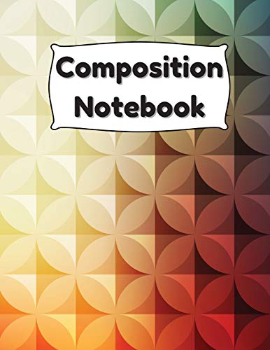 Beispielbild fr Composition Notebook: Simple linear notebook with college ruled 100 pages (8.5x11 format) / Composition Notebook for students / Wide Blank Lined Workbook / Linear Journal / MOSAIC Collection [Soft Cover ] zum Verkauf von booksXpress