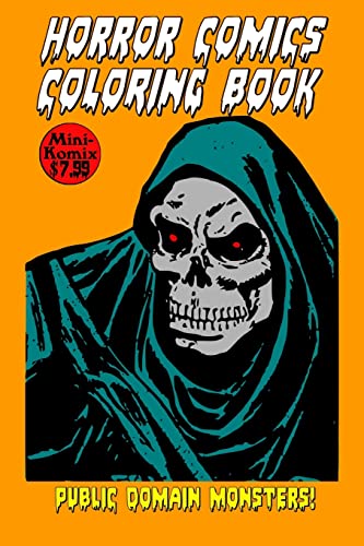 Stock image for Horror Comics Coloring Books for sale by GF Books, Inc.