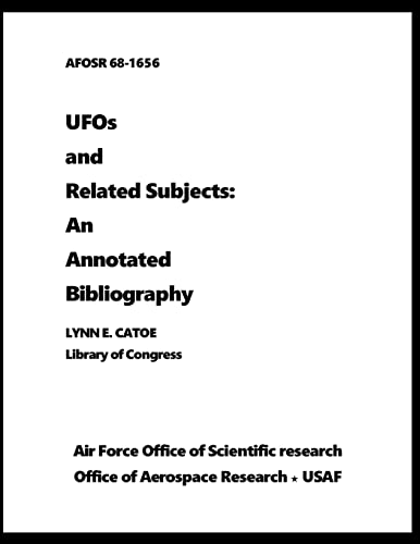 Stock image for UFOs and Related Subjects: An Annotated Bibliography for sale by Ria Christie Collections