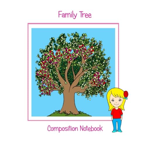 Imagen de archivo de Family Tree -Composition Notebook: 8.25" x 8.25" 132 page Composition Notebook - If you are a beginner Genealogist, a Pro or someone that simply . it safe, then this is the notebook for you! a la venta por Revaluation Books