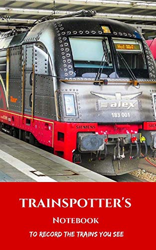 9781717052292: Trainspotter's Notebook: To record the trains you see