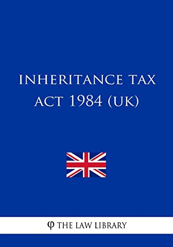 Beispielbild fr Inheritance Tax Act 1984 zum Verkauf von AwesomeBooks