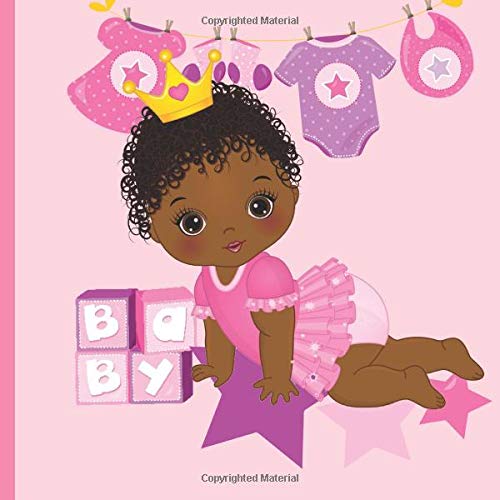 Stock image for African American Princess Baby Shower Guest Book: Beautiful African American Princess Baby Shower Guest Book + Plus Bonus Gift Tracker + Bonus Baby . American Girl Baby Shower Decorations) for sale by ThriftBooks-Atlanta