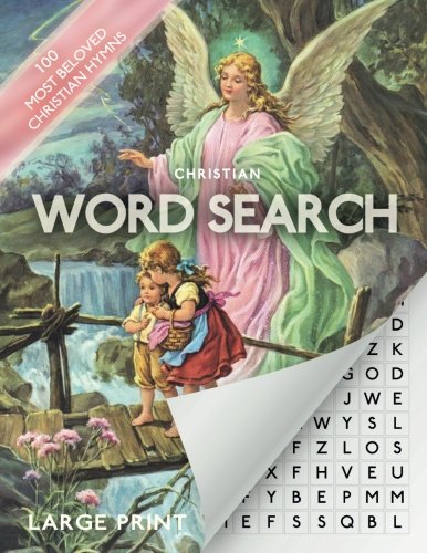 9781717209160: Christian Word Search - 100 most beloved christian hymns: 100 puzzles with solutions | extra large print | 8.5" x 11" | for adults and kids