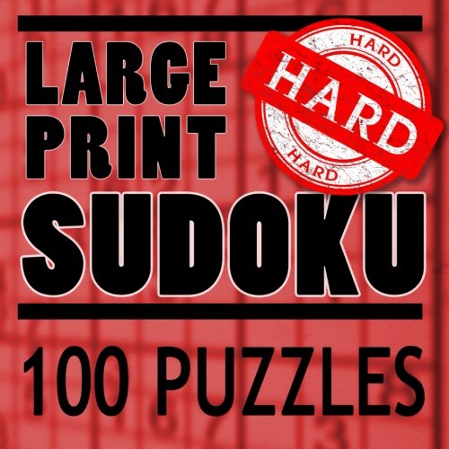 Beispielbild fr Large Print Sudoku: 100 Hard Level Puzzles in Big Font, Volume 3, 8.5 x 8.5 inches zum Verkauf von ThriftBooks-Atlanta