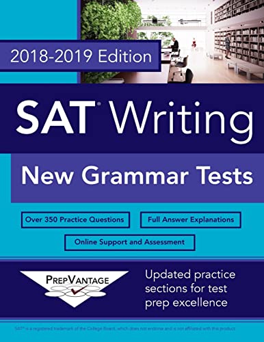 Stock image for SAT Writing: New Grammar Tests, 2018-2019 Edition for sale by SecondSale