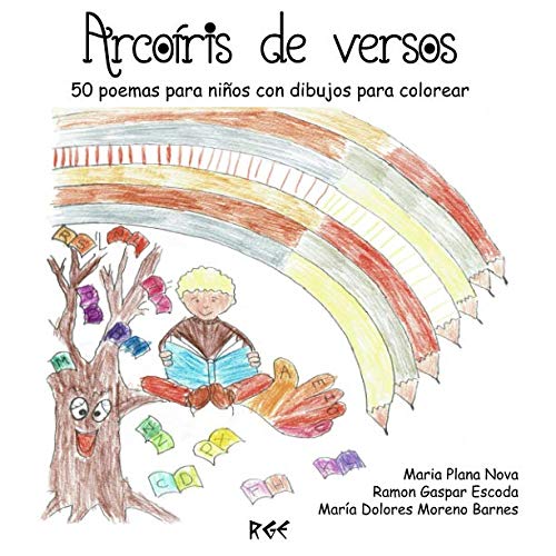 Imagen de archivo de Arcoris de versos: 50 poemas para nios con dibujos para colorear a la venta por Revaluation Books