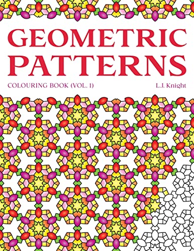 9781717425393: Geometric Patterns Colouring Book: 50 Unique Pattern Designs (Ljk Colouring Books)