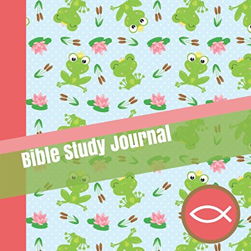 Stock image for Bible Study Journal: Christian Kids Daily Bible and Prayer Notebook with Charming Pond Frogs Cover for Girls for sale by Revaluation Books