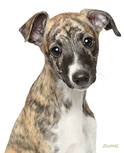Journal Brindle Whippet Puppy