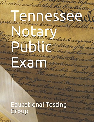 9781718014619: Tennessee Notary Public Exam