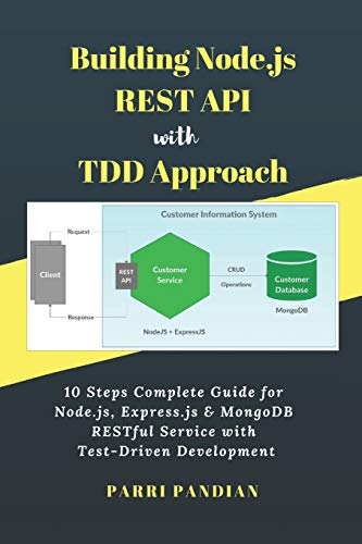 9781718021501: Building Node.js REST API with TDD Approach: 10 Steps Complete Guide for Node.js, Express.js & MongoDB RESTful Service with Test-Driven Development