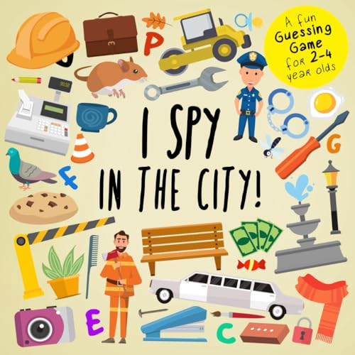 Imagen de archivo de I Spy - In The City!: A Fun Guessing Game for 2-4 Year Olds (I Spy Book Collection for Kids) a la venta por gwdetroit