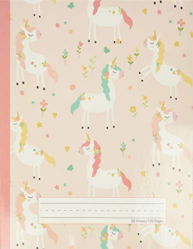 Stock image for Unicorn Flowers - Primary Story Journal: Dotted Midline and Picture Space | Grades K-2 Composition School Exercise Book | 100 Story Pages for sale by ThriftBooks-Dallas