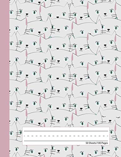 Stock image for Kitty Cat - Primary Story Journal: Dotted Midline and Picture Space | Grades K-2 Composition School Exercise Book | 100 Story Pages (Kitten Notebooks For Girls) for sale by Revaluation Books