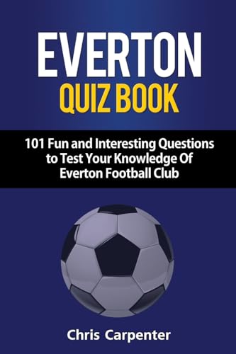 Stock image for Everton Quiz Book for sale by AwesomeBooks