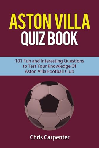 Stock image for Aston Villa Quiz Book for sale by WorldofBooks