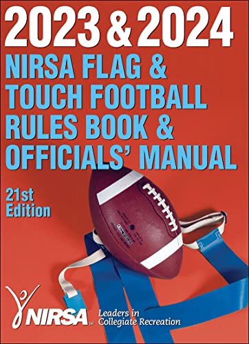 Beispielbild fr 2023 & 2024 NIRSA Flag & Touch Football Rules Book & Officials' Manual zum Verkauf von ThriftBooks-Atlanta