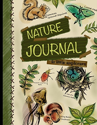 Immagine dell'editore per Nature Journal For Little Explorers: Kids Nature Journal/ Nature Log Activity Book; Fun Nature Drawing And Journaling Workbook For Children venduto da Bahamut Media