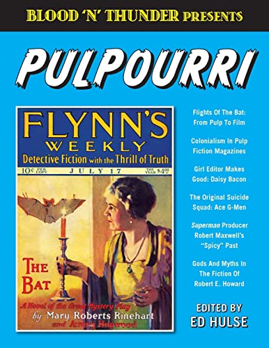 Beispielbild fr Blood 'n' Thunder Presents: Pulpourri zum Verkauf von THE SAINT BOOKSTORE