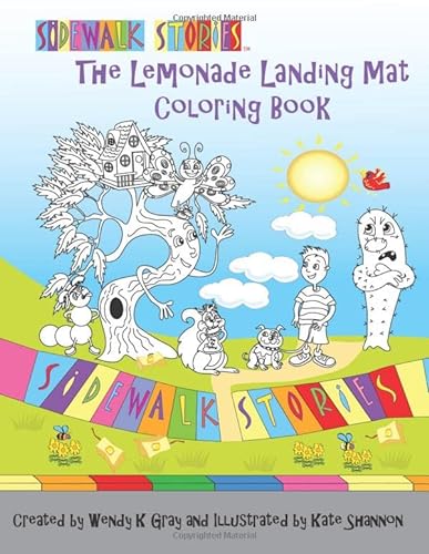 Beispielbild fr Sidewalk Stories: The Lemonade Landing Mat Coloring Book zum Verkauf von Revaluation Books