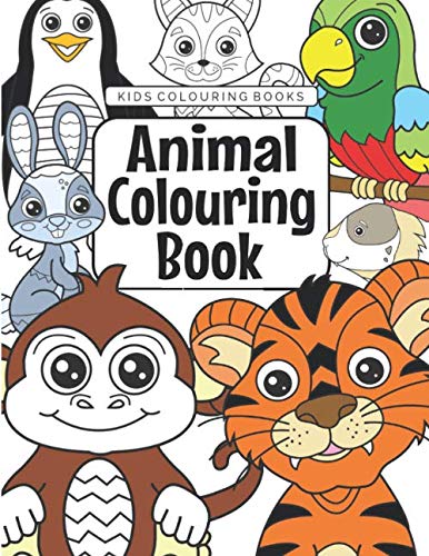 Stock image for Kids Colouring Books Animal Colouring Book: For Kids Aged 3-8 for sale by WorldofBooks