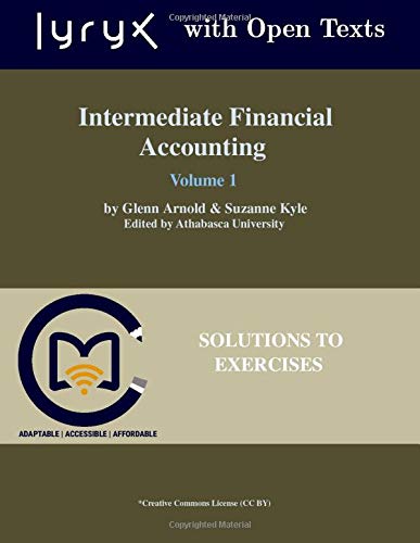 Imagen de archivo de Intermediate Financial Accounting: Volume 1 Solutions to Exercises a la venta por ThriftBooks-Atlanta