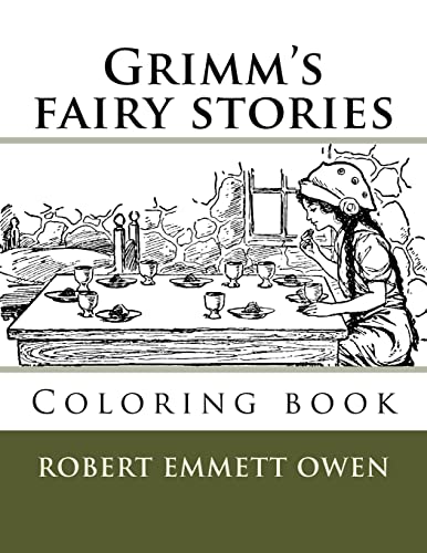 Stock image for Grimm's fairy stories: Coloring book for sale by Lucky's Textbooks