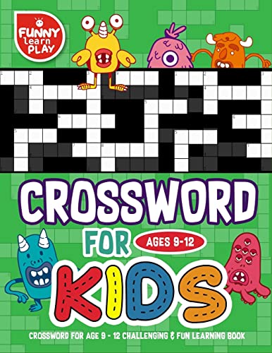 9781719526401: Crossword for Age 9 - 12 Challenging & Fun Learning Book: Crossword Books for Adults for Smart & Clever Kids with Fresh & Exciting Look: Volume 3