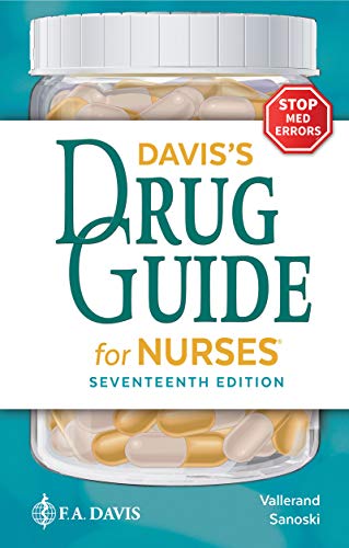 Imagen de archivo de Davis's Drug Guide for Nurses a la venta por BooksRun