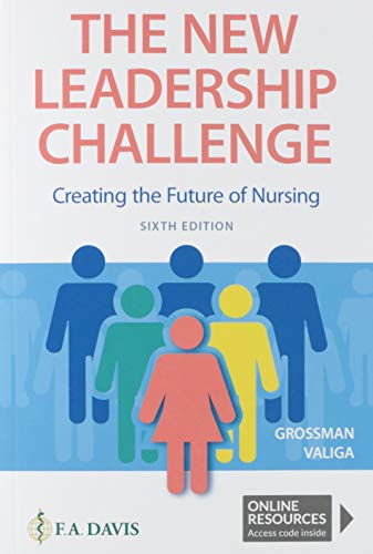 Imagen de archivo de New Leadership Challenge Creating the Future of Nursing a la venta por TextbookRush