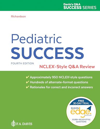 Beispielbild fr Pediatric Success NCLEX-Style Q&A Review with 30-day Access to Davis Edge NCLEX-RN zum Verkauf von BooksRun