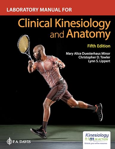 Beispielbild fr Laboratory Manual for Clinical Kinesiology and Anatomy zum Verkauf von BooksRun