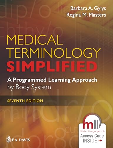 Imagen de archivo de Medical Terminology Simplified: A Programmed Learning Approach by Body System a la venta por BooksRun